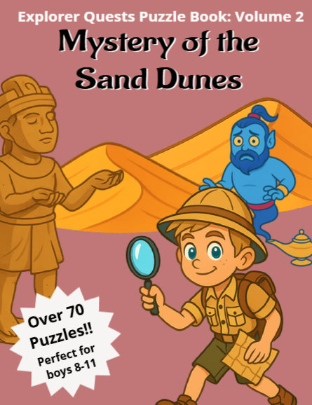 Mystery of the Sand Dunes Cover